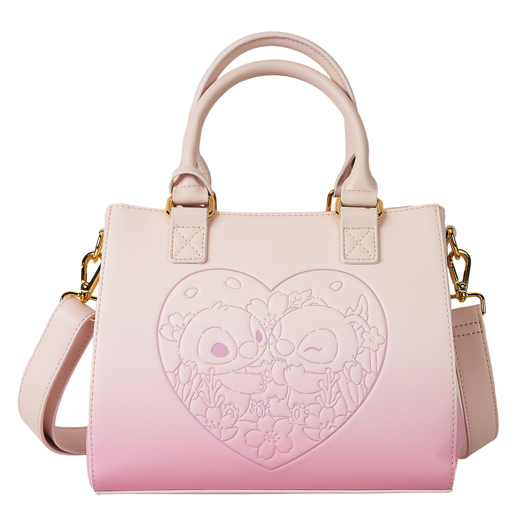 Produktbild Lilo & Stitch - Angel und Stitch Blüten Crossbody Tasche