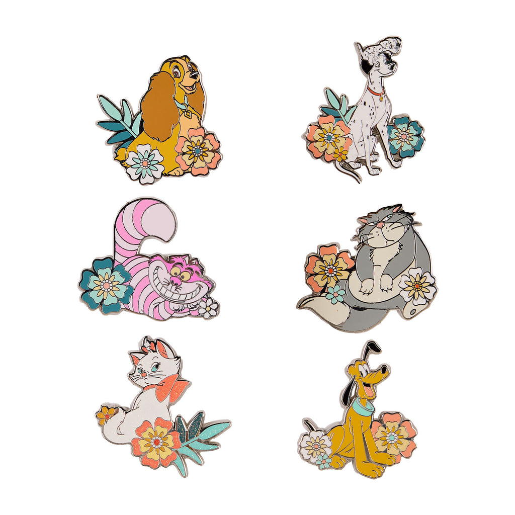 Produktbild Disney - Cats & Dogs Floral Mystery Pin