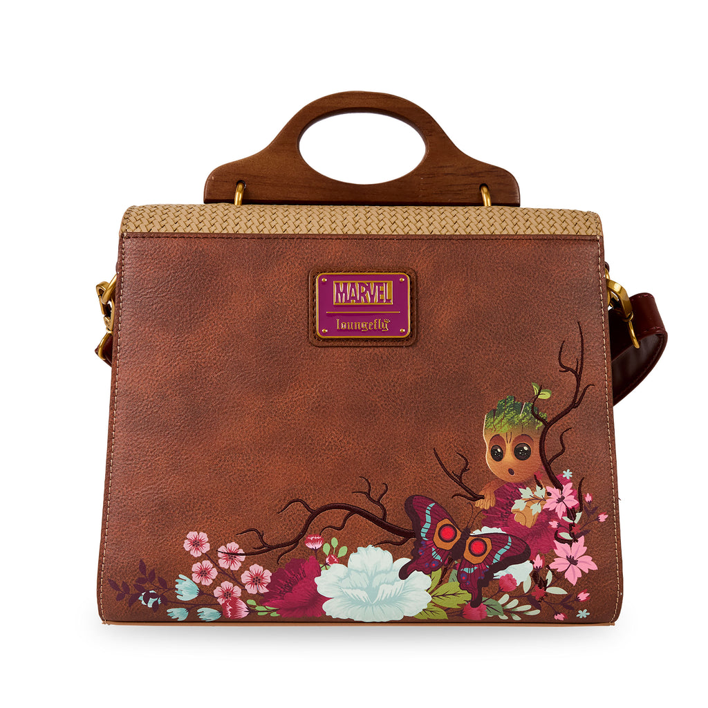 Produktbild Guardians of the Galaxy - Groot Floral Crossbody Tasche