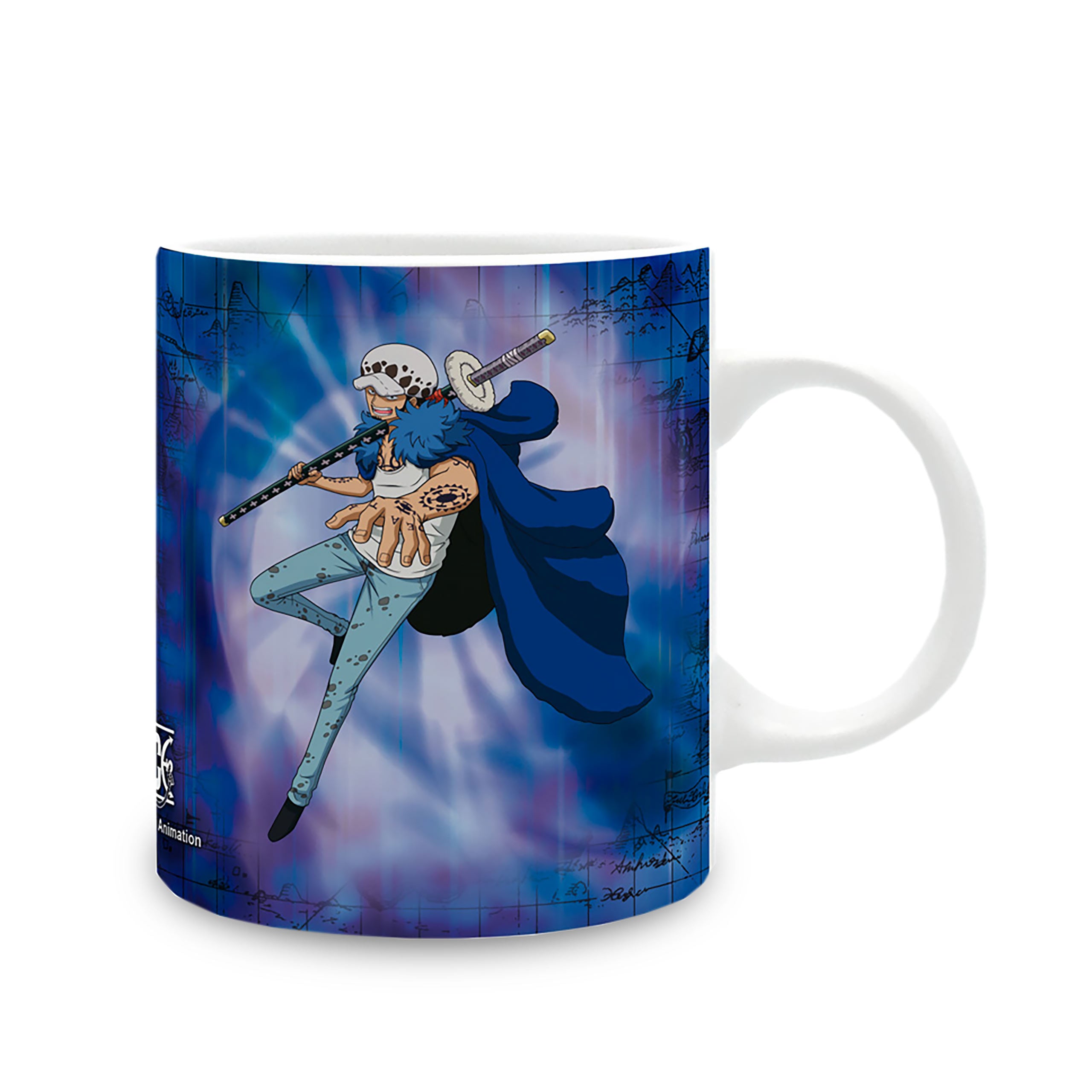 Produktbild One Piece - Trafalgar D. Law vs. Blackbeard Tasse
