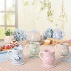 Produktbild Alice im Wunderland - Weißer Hase Relief Tasse