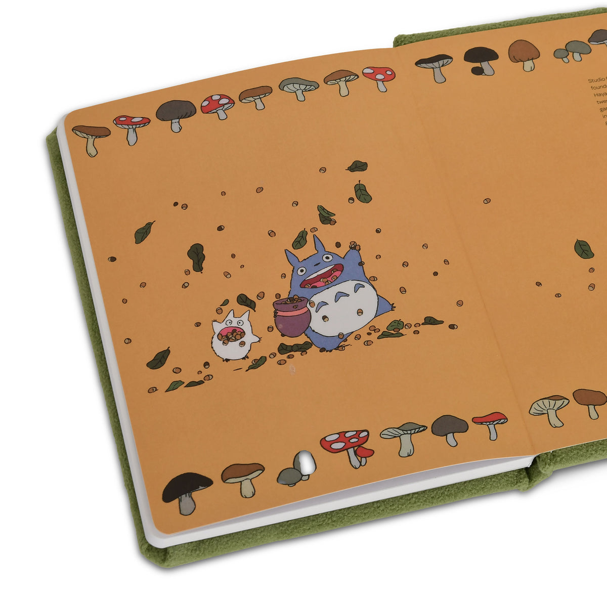 Produktbild Totoro - Plüsch Notizbuch A5