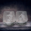 Produktbild Harry Potter - Ravenclaw & Hufflepuff Gläser 2er Set