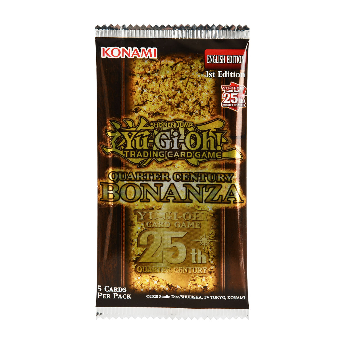 Produktbild Yu-Gi-Oh! - Quarter Century Bonanza Sammelkarten Booster englische Version