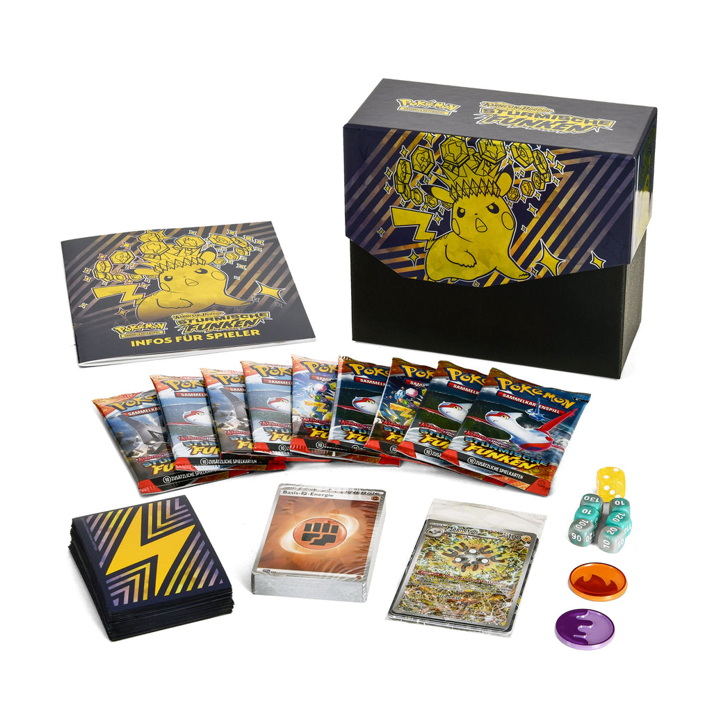 Produktbild Pokemon - Karmesin & Purpur Stürmische Funken Elite Trainer-Box