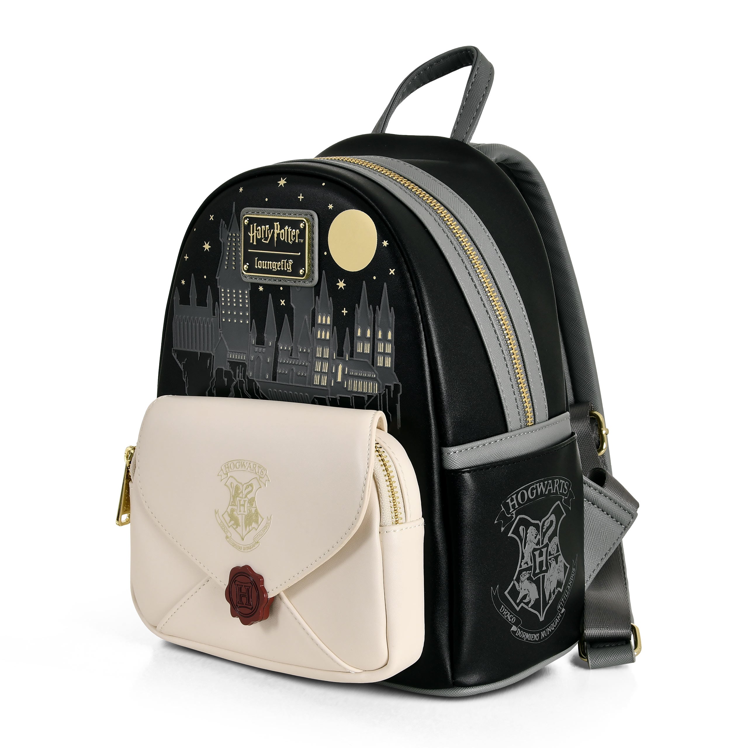 Produktbild Harry Potter - Hogwarts Brief Glow in the Dark Mini Rucksack