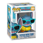 Produktbild Lilo & Stitch - Stitch mit Schwimmring Funko Pop Figur