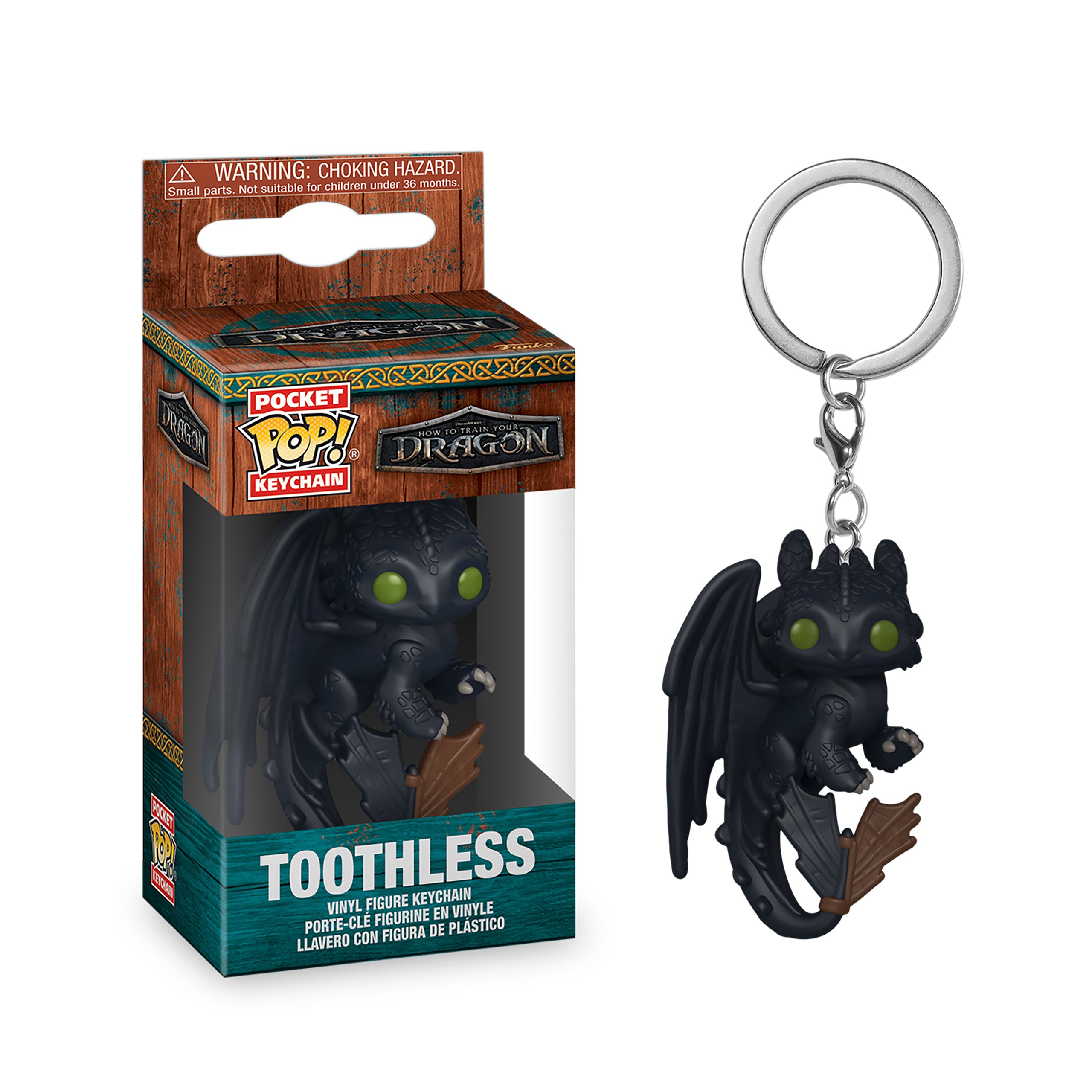 Product image How to Train Your Dragon - Toothless Funko Pop Keychain
