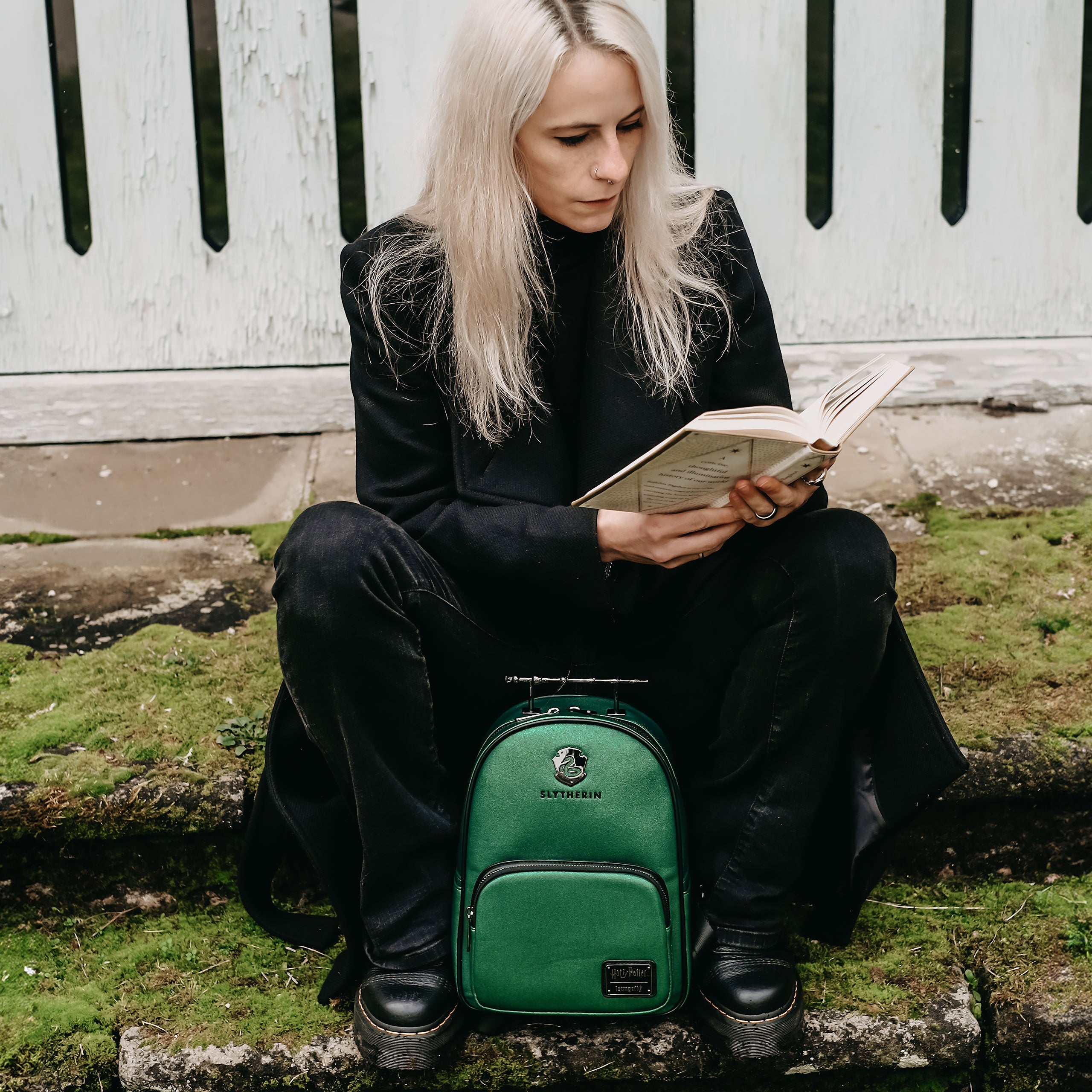 Product image Harry Potter - Slytherin Glitter Mini Backpack
