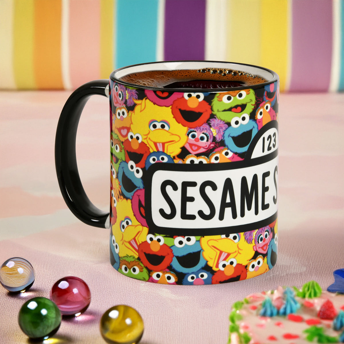 Produktbild Sesamstraße - Logo Tasse