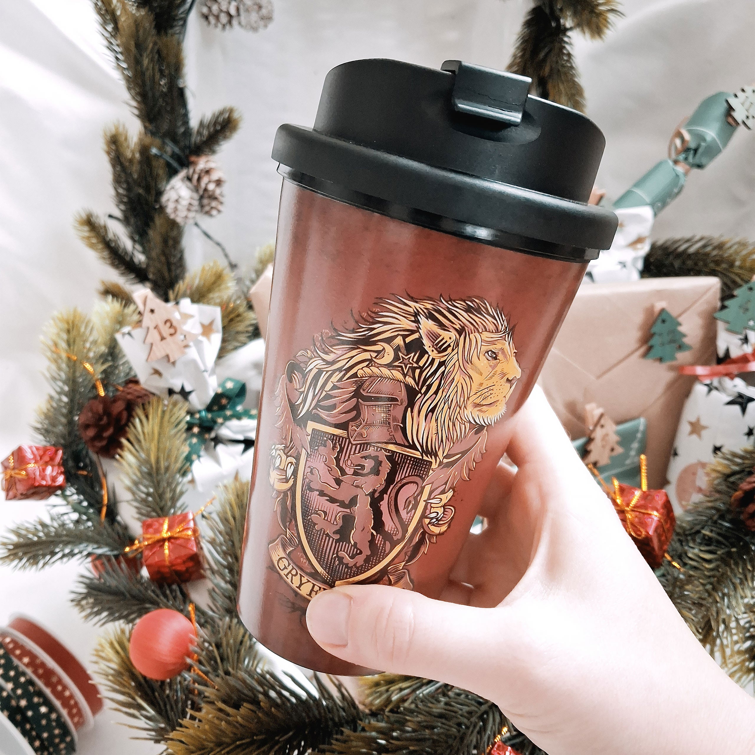 Produktbild Harry Potter - Gryffindor Thermobecher
