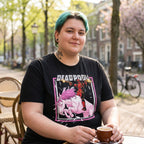 Produktbild Deadpool - Pink Unicorn Ride T-Shirt schwarz