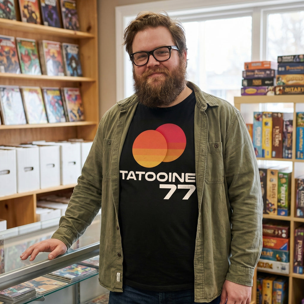 Produktbild Star Wars - Tatooine 77 T-Shirt schwarz