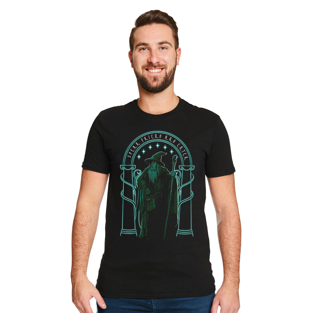 Produktbild Gandalf Türen von Durin T-Shirt - Der Herr der Ringe