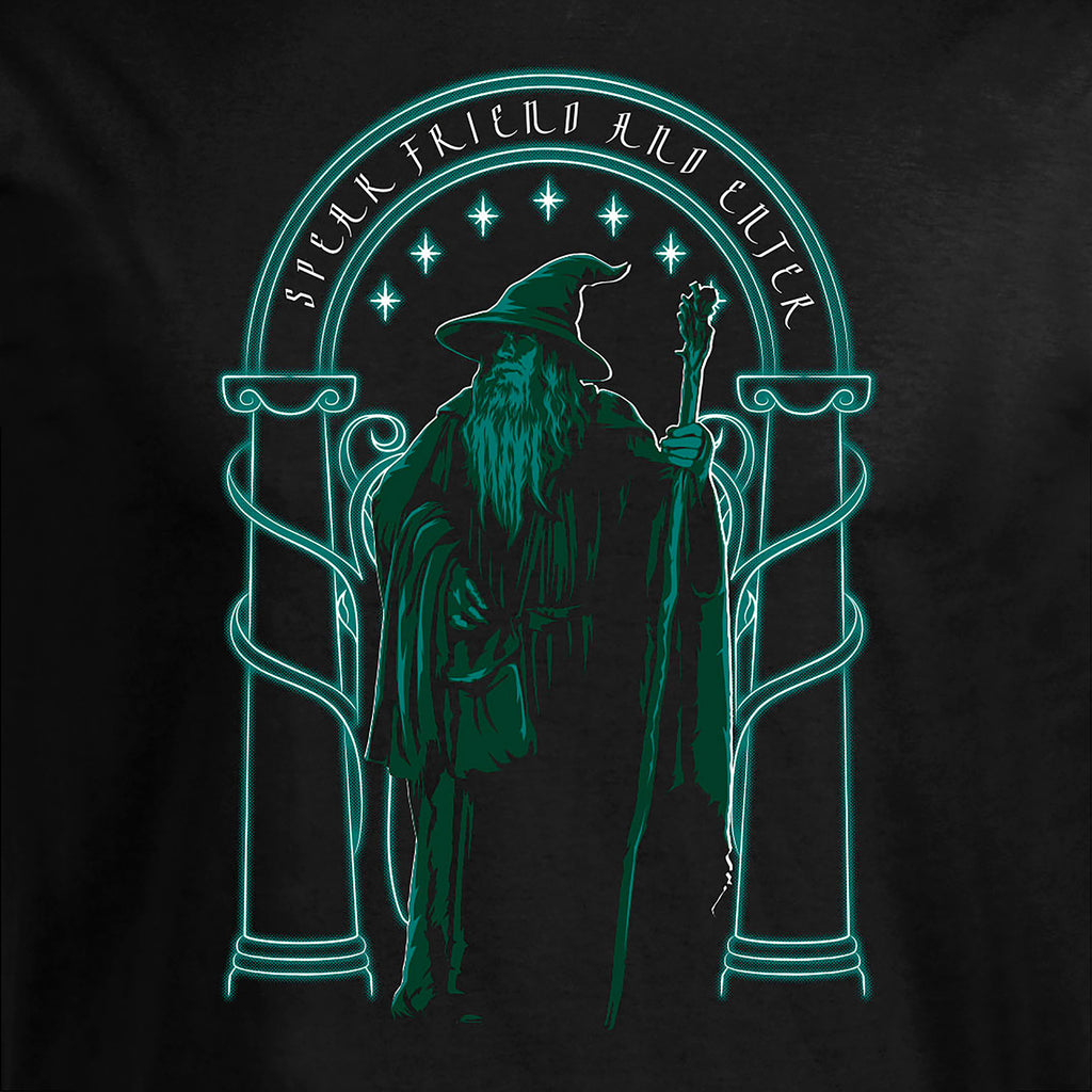 Produktbild Gandalf Türen von Durin T-Shirt - Der Herr der Ringe