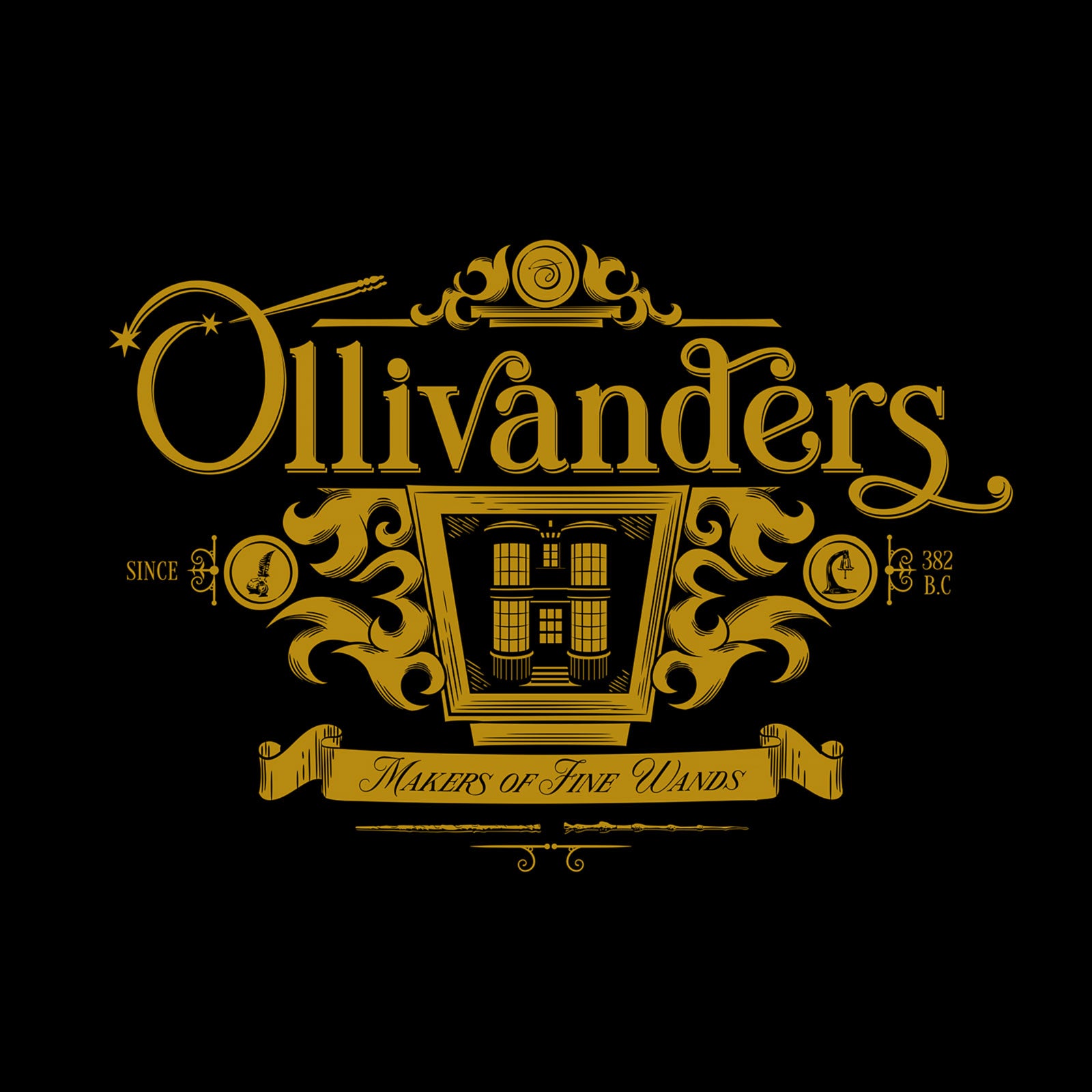 Produktbild Ollivanders T-Shirt schwarz - Harry Potter