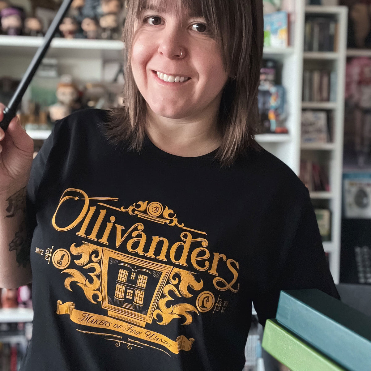 Produktbild Ollivanders T-Shirt schwarz - Harry Potter