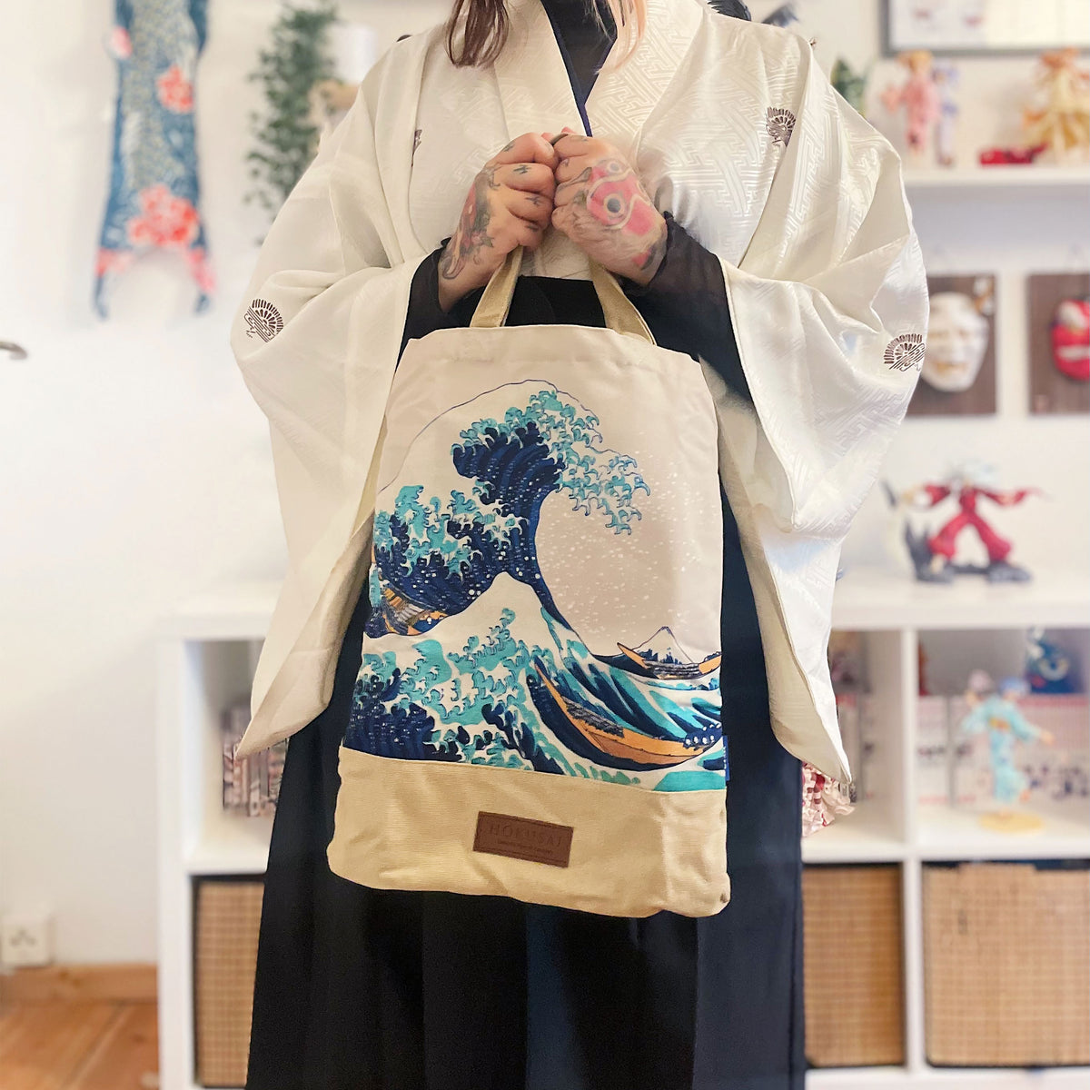 Produktbild Die große Welle vor Kanagawa - Katsushika Hokusai Shopper Tasche