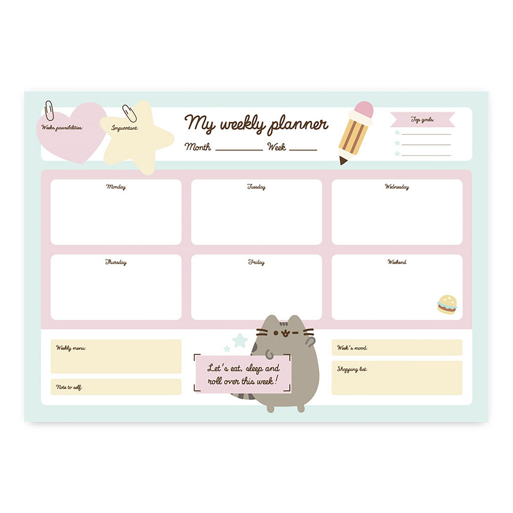 Produktbild Pusheen - Eat and Sleep Wochenplaner