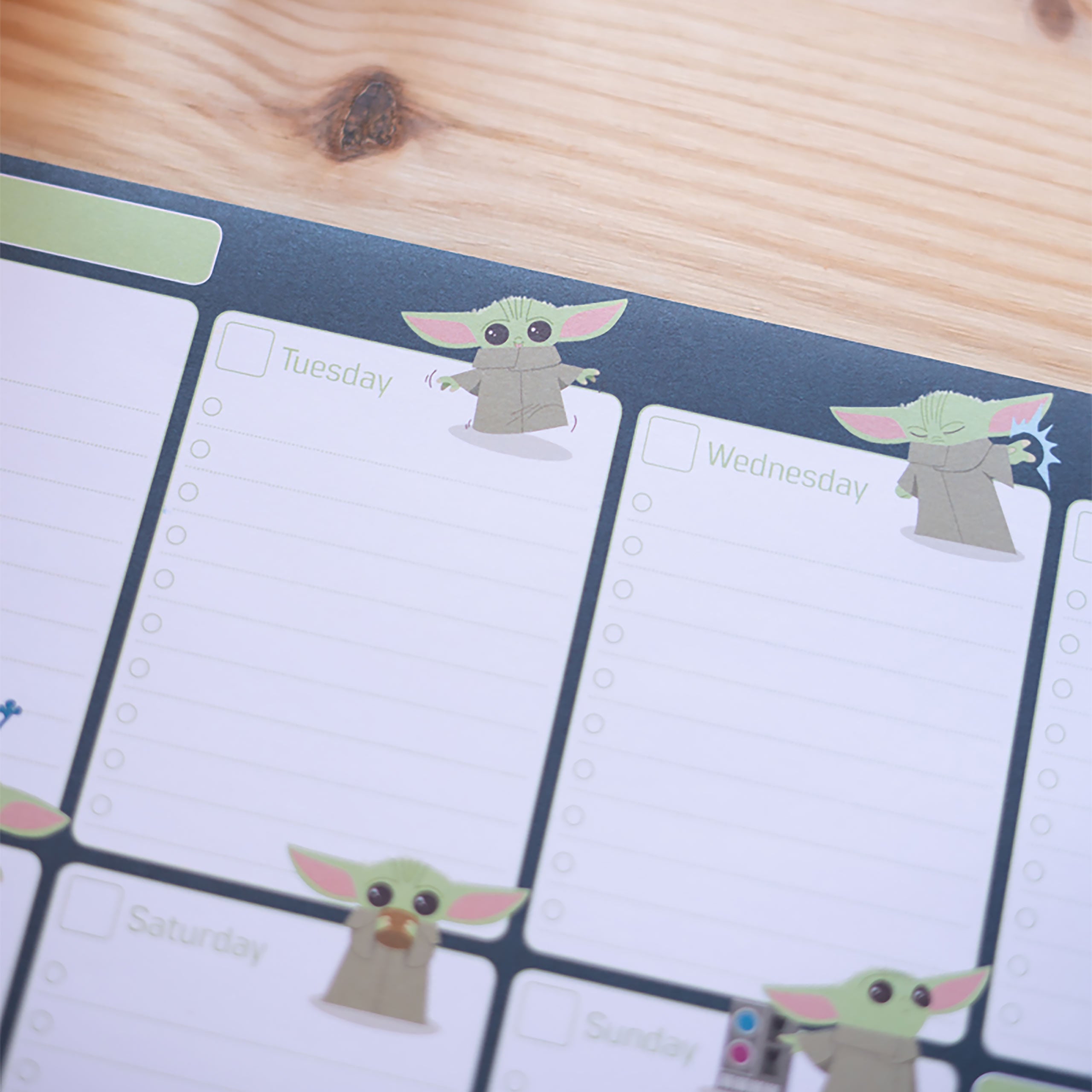 Product image Grogu Weekly Planner - Star Wars The Mandalorian