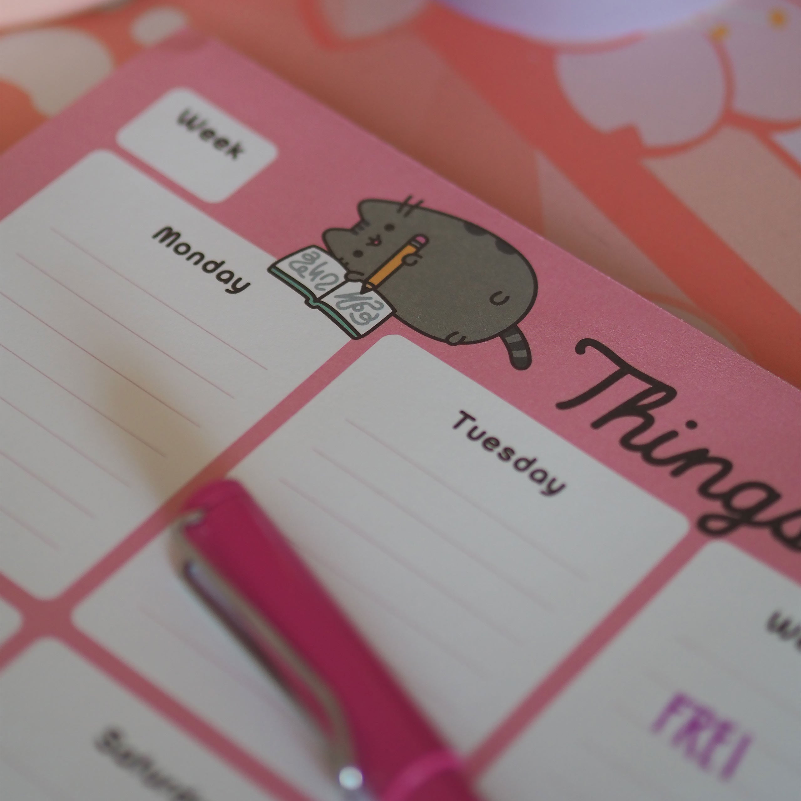 Produktbild Pusheen - Things To Do Later Wochenplaner