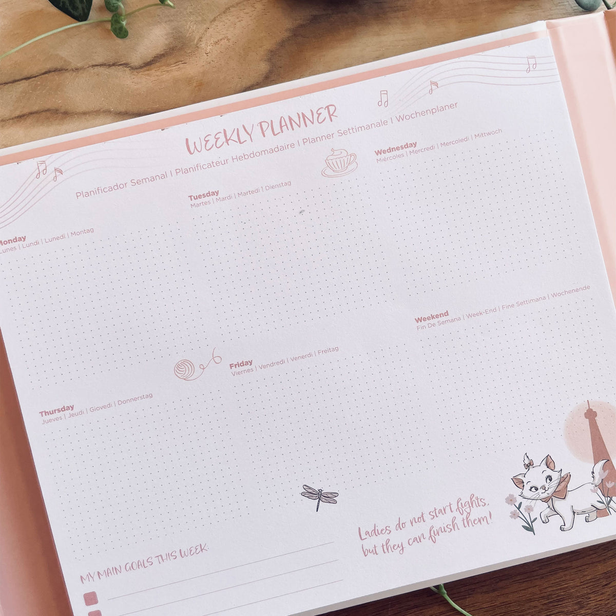 Produktbild Aristocats - Marie Parisian Dream Wochenplaner Buch