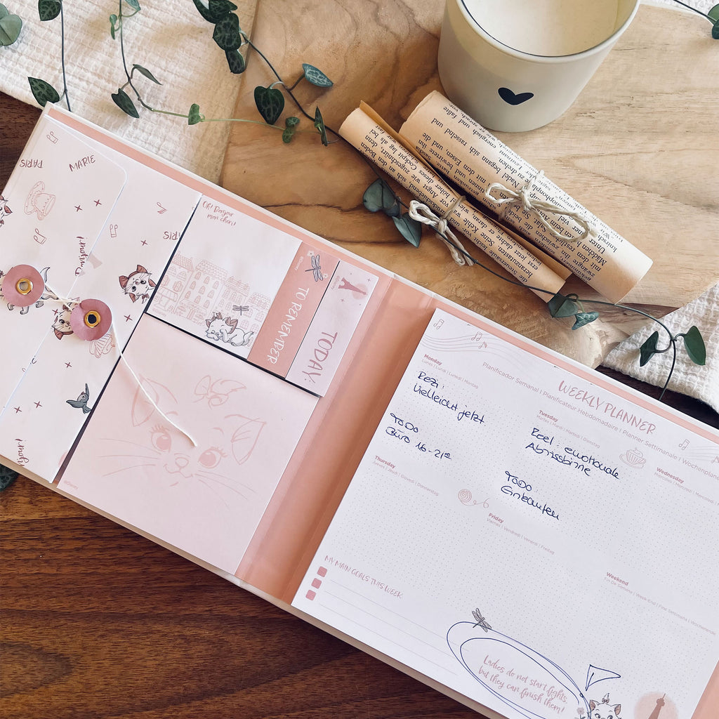 Produktbild Aristocats - Marie Parisian Dream Wochenplaner Buch