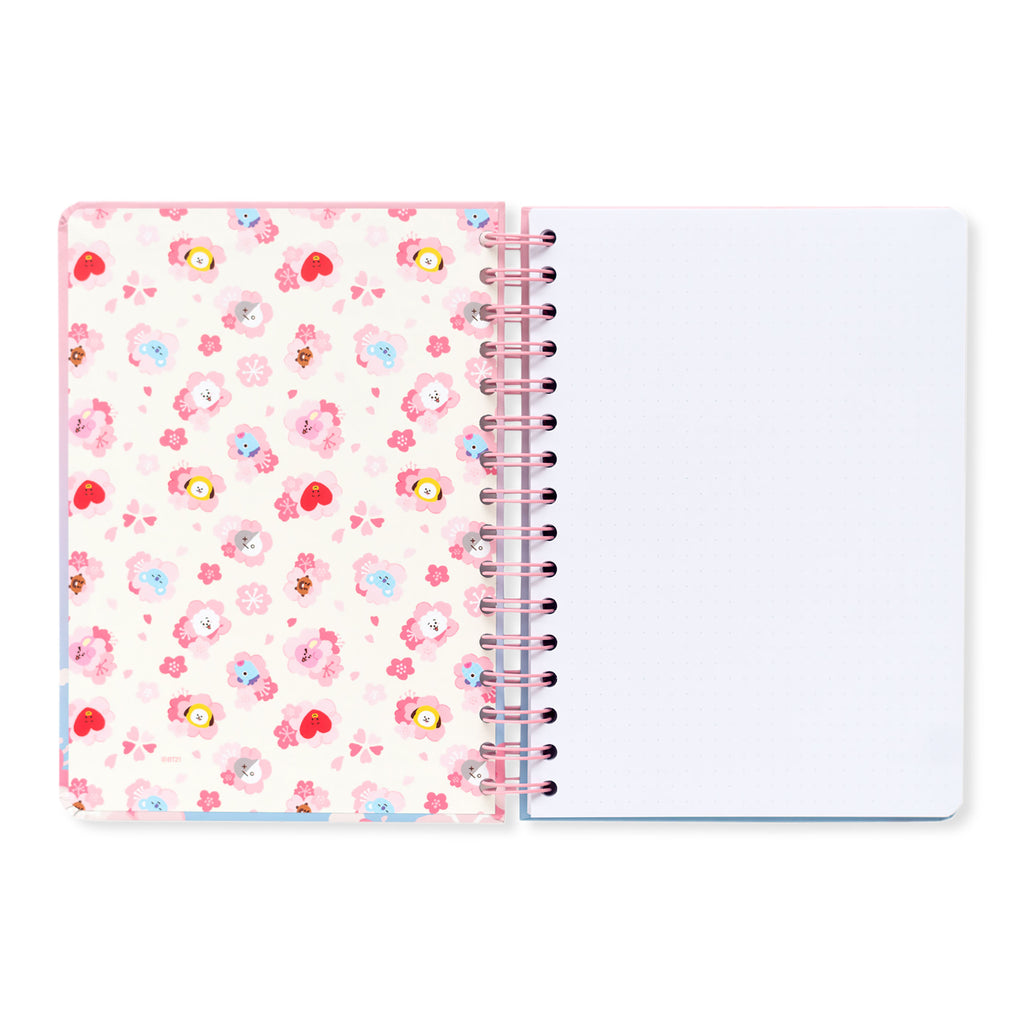 Produktbild BT21 - Cherry Blossom Notizbuch