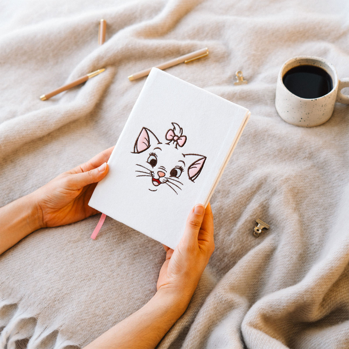 Produktbild Aristocats - Marie Plüsch Notizbuch