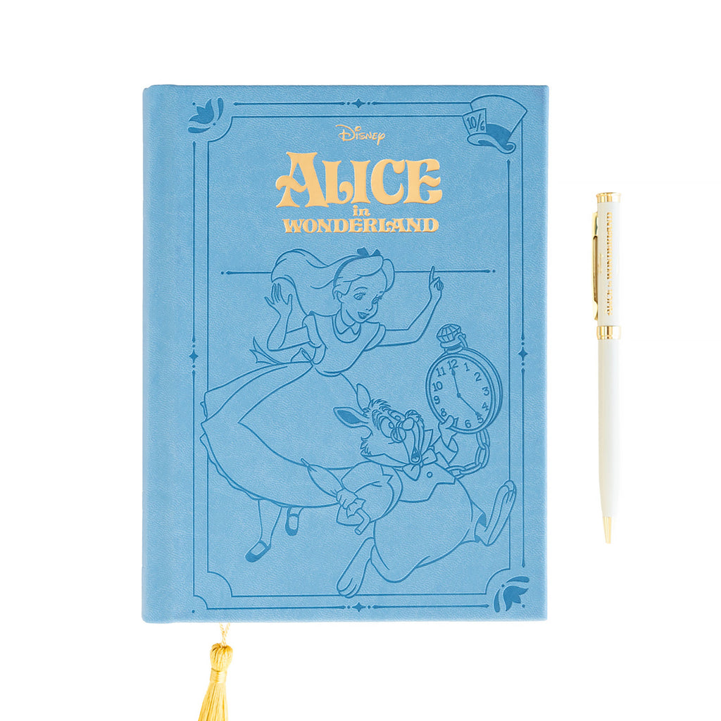 Produktbild Alice im Wunderland - Tea Time Premium Notizbuch mit Kugelschreiber