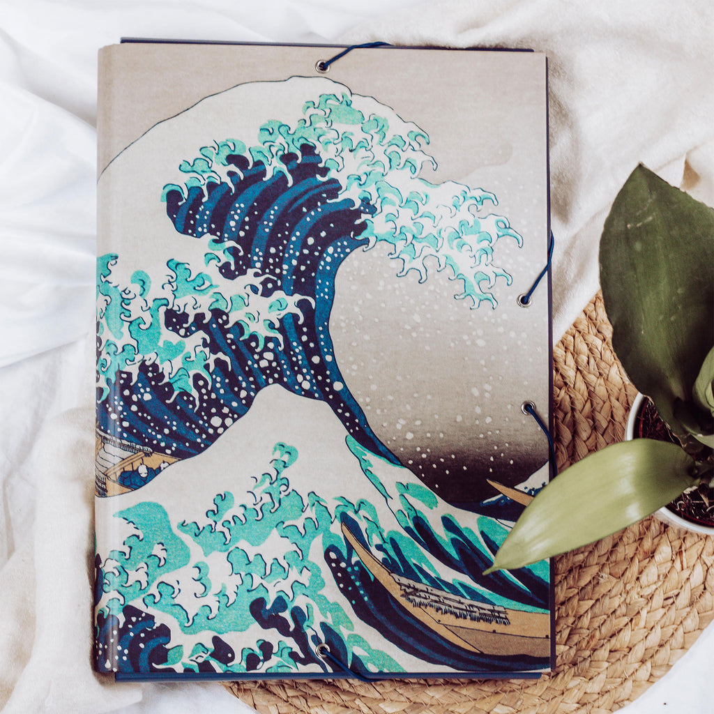 Produktbild Die große Welle vor Kanagawa - Katsushika Hokusai Dokumentenmappe