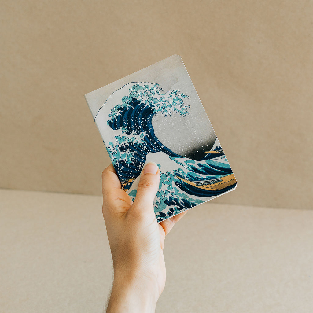 Produktbild Die große Welle vor Kanagawa - Katsushika Hokusai Notizbücher 3er Set
