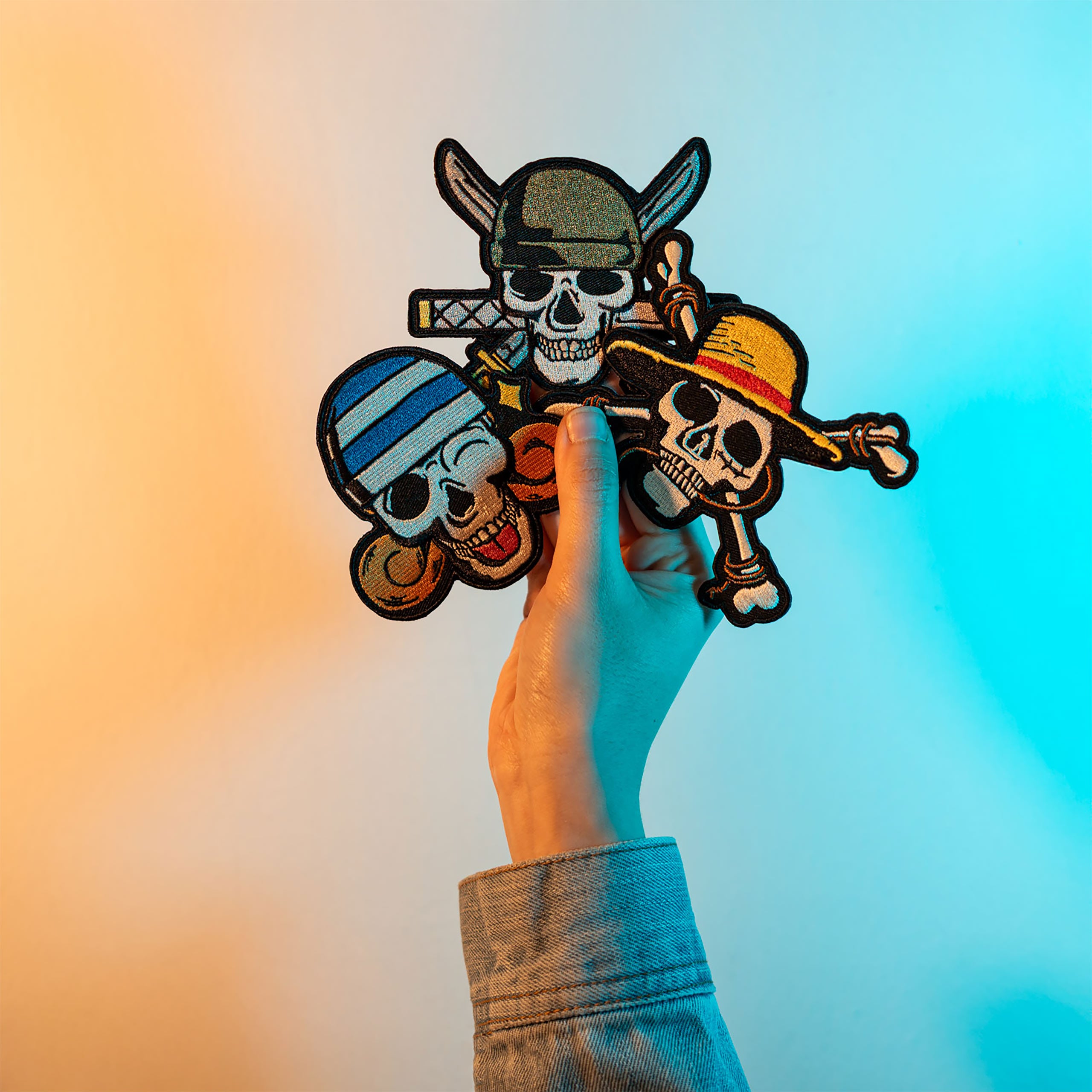 Product image One Piece - Skull Patches 3-Pack