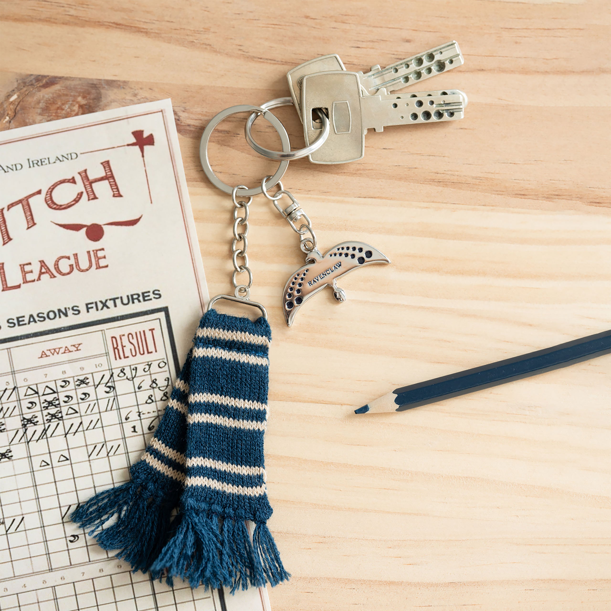 Produktbild Harry Potter - Ravenclaw Schal Schlüsselanhänger