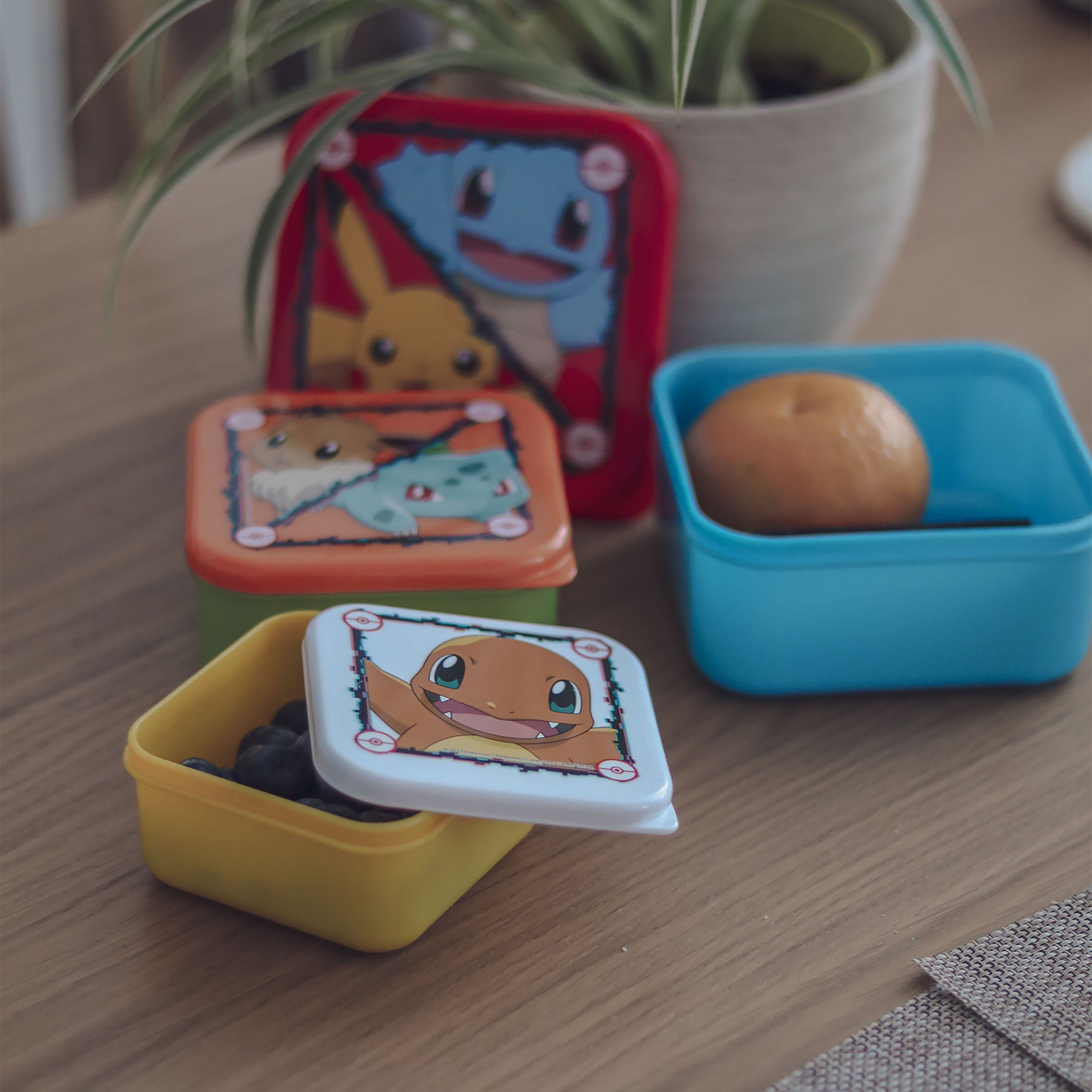 Produktbild Pokemon - Starter Lunchbox 3er Set