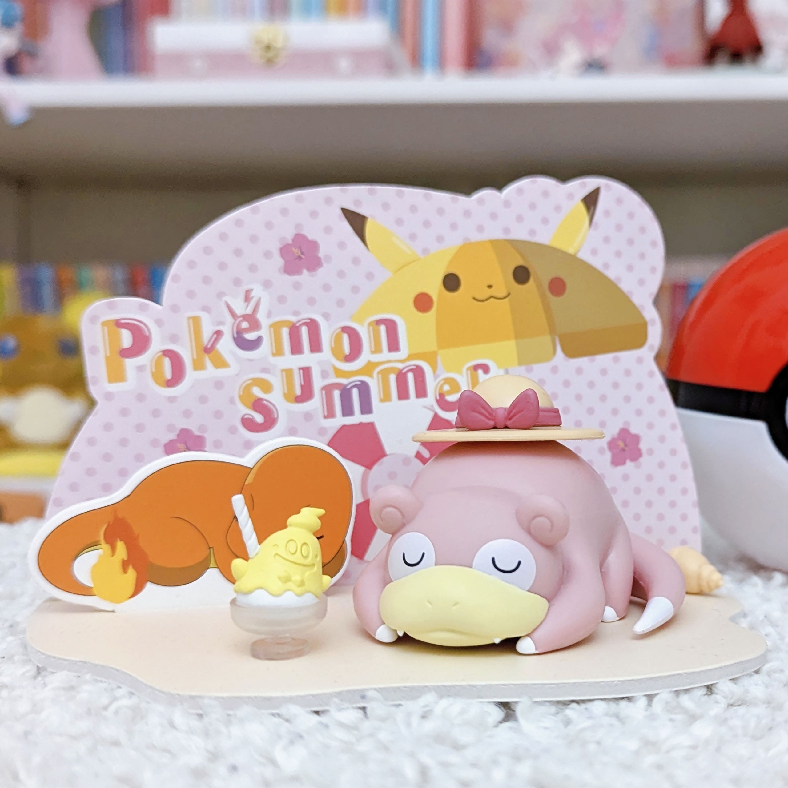 Produktbild Pokemon - Flegmon Strandtag 3D SCENE Figur