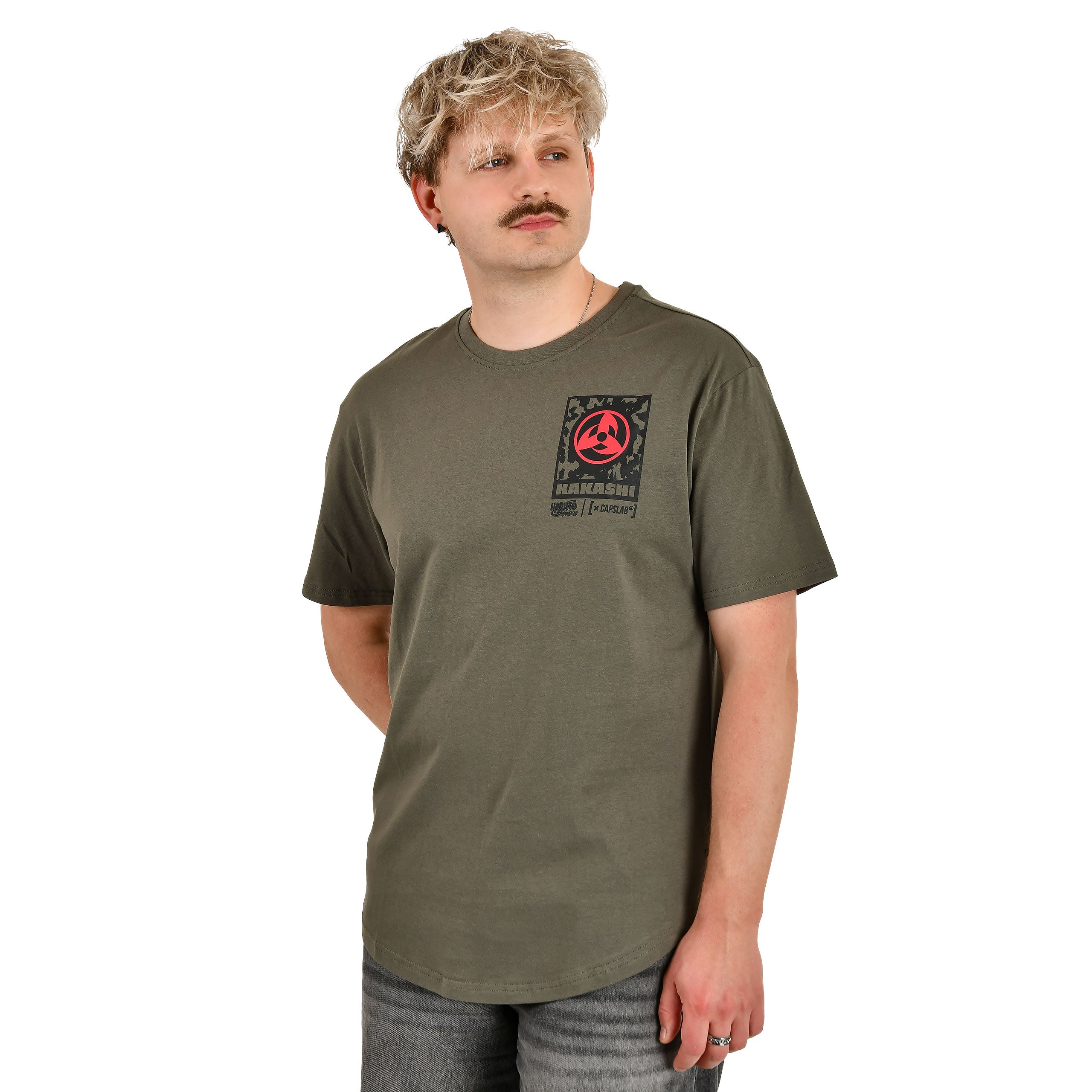Produktbild Naruto Shippuden - Kakashi T-Shirt grün