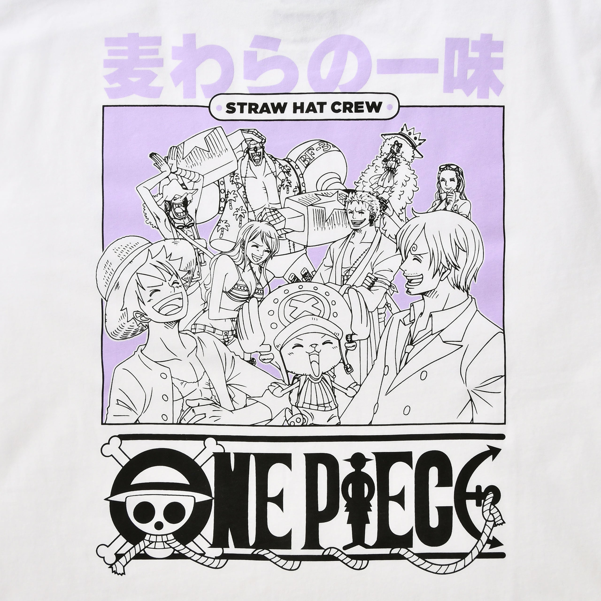 Produktbild One Piece - Crew Capslab T-Shirt weiß