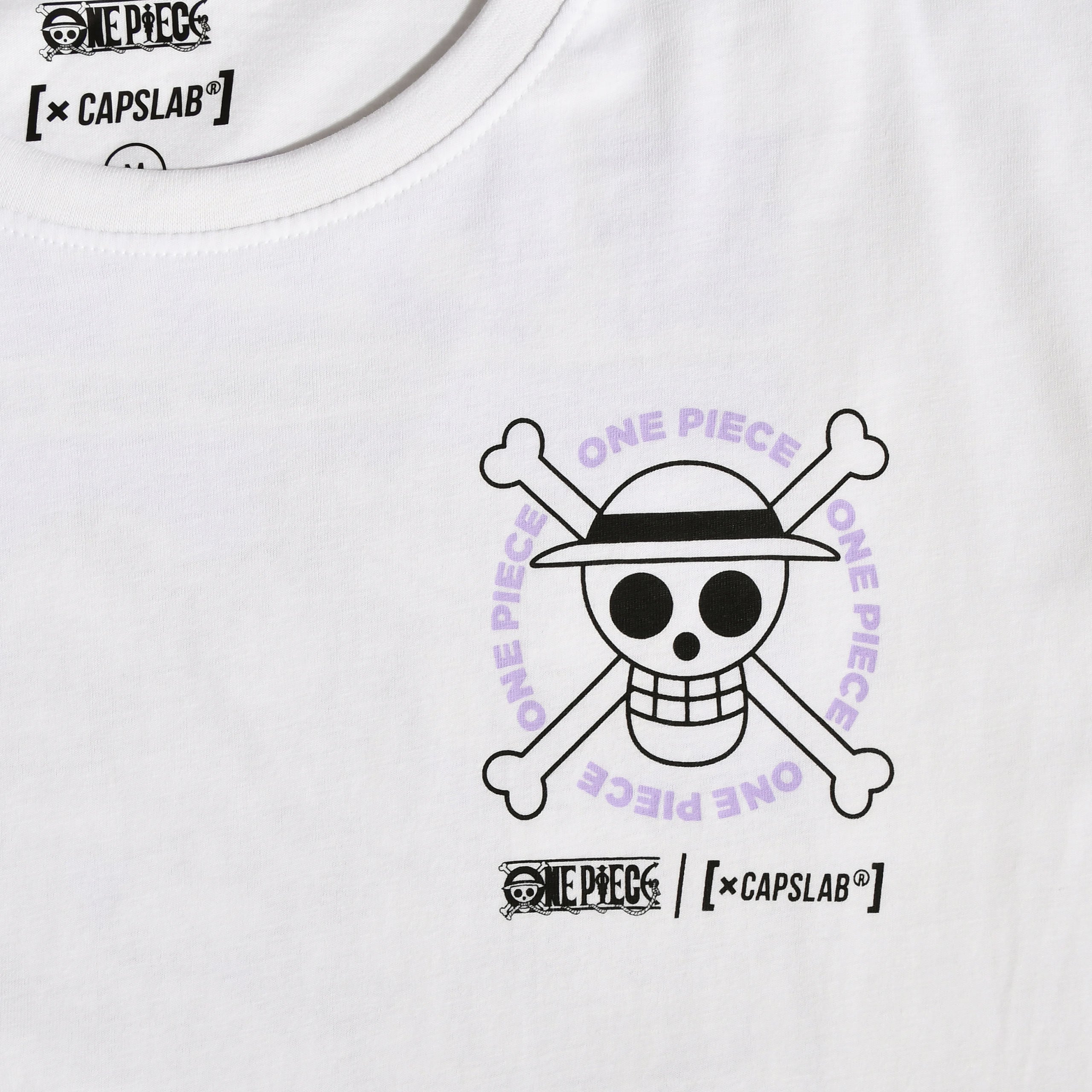 Produktbild One Piece - Crew Capslab T-Shirt weiß
