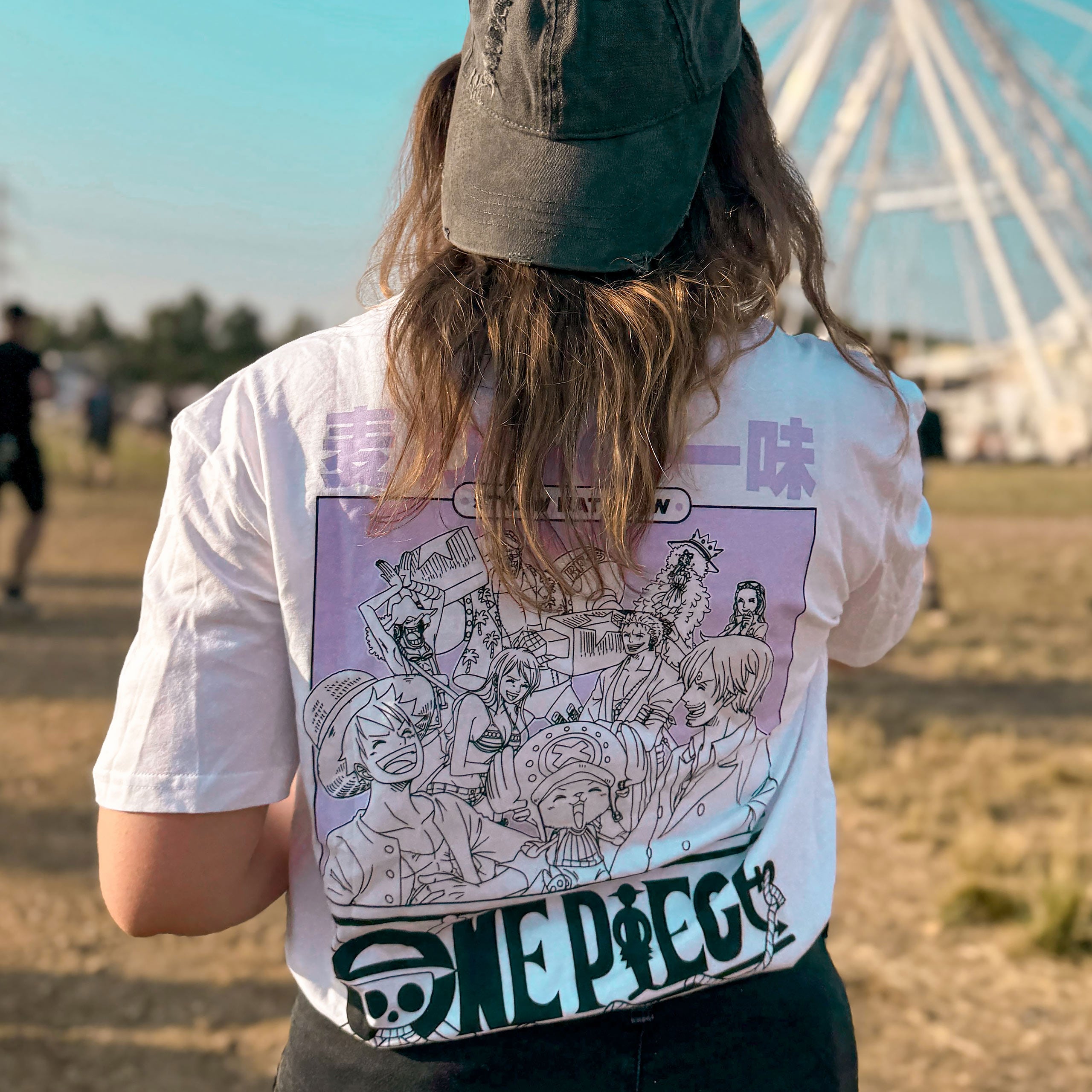 Produktbild One Piece - Crew Capslab T-Shirt weiß