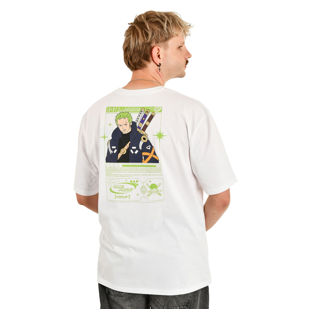 Produktbild One Piece - Zoro Capslab Oversize T-Shirt weiß
