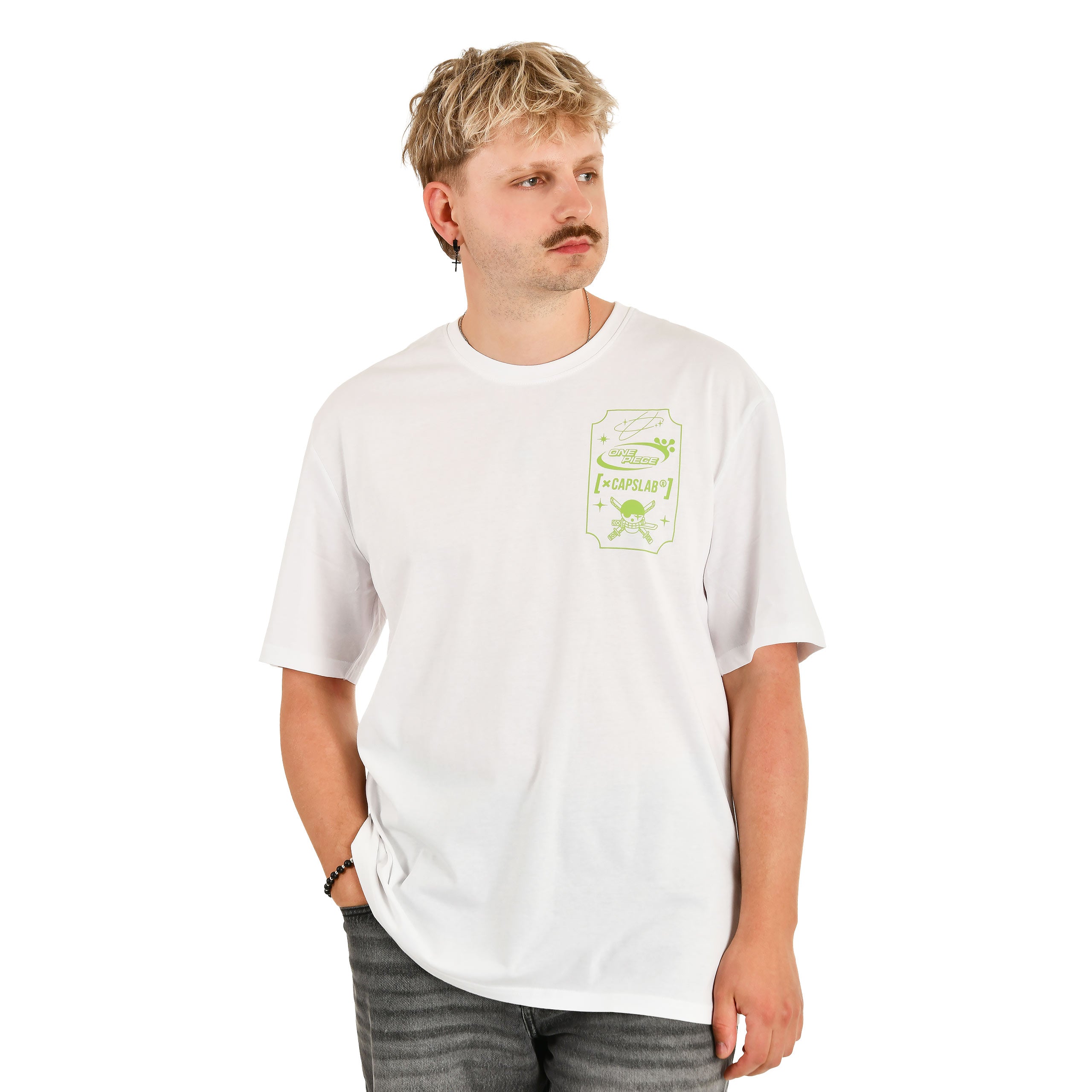 Produktbild One Piece - Zoro Capslab Oversize T-Shirt weiß