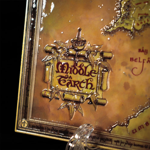 Produktbild Der Herr der Ringe - Karte von Mittelerde Replik limitiert