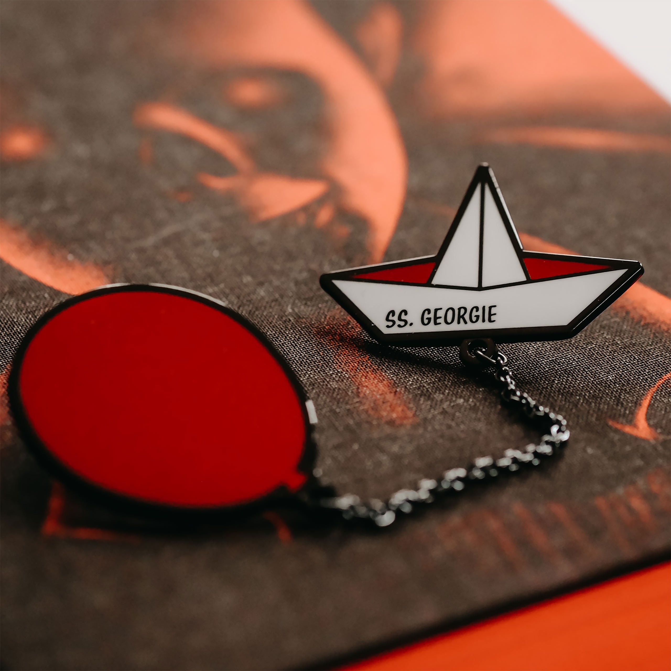 Produktbild Stephen Kings ES - Ballon und Boot Pin Set