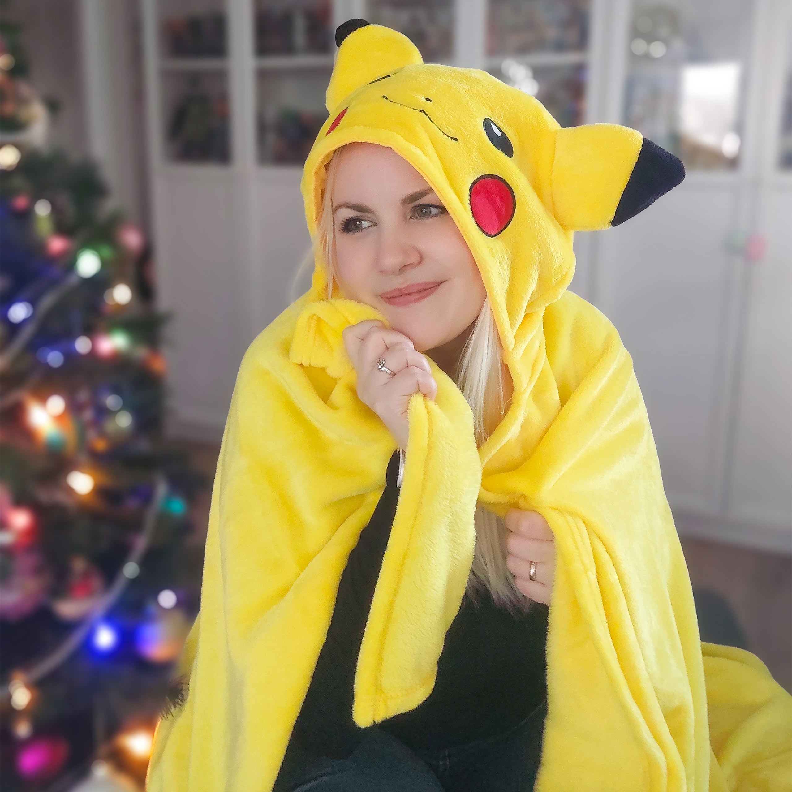 Produktbild Pokemon - Pikachu Decke mit Kapuze
