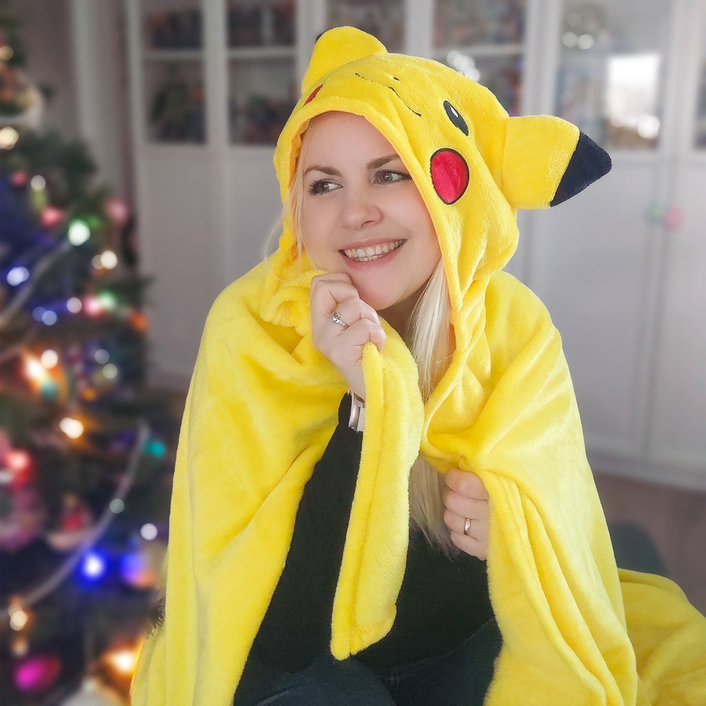 Produktbild Pokemon - Pikachu Decke mit Kapuze
