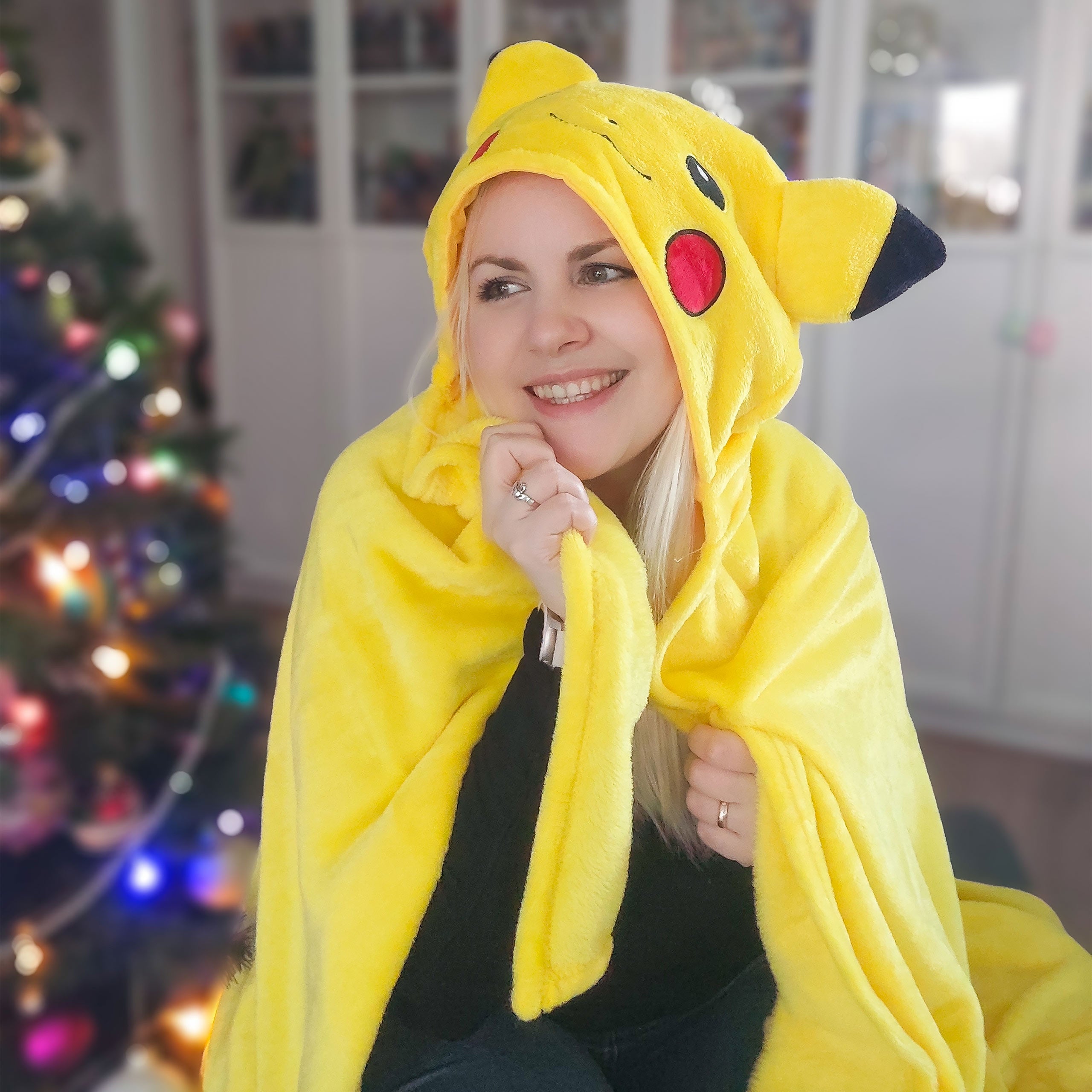Produktbild Pokemon - Pikachu Decke mit Kapuze