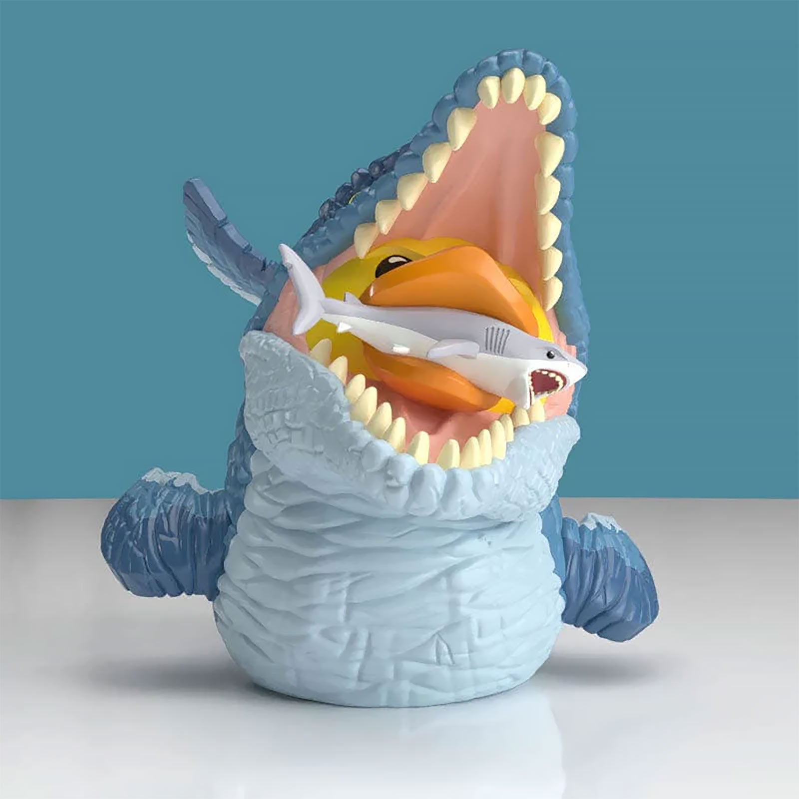 Produktbild Jurassic World - Mosasaurus XL TUBBZ Deko Ente