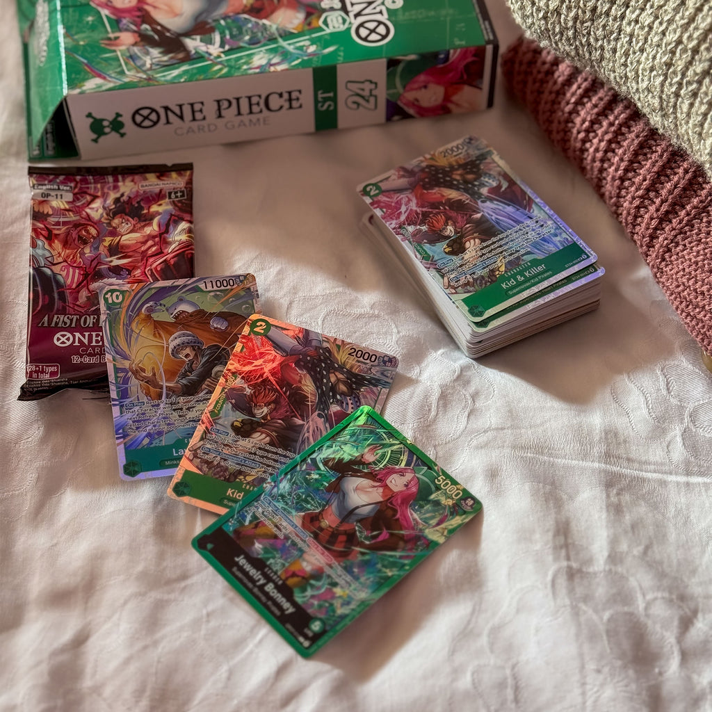 Produktbild One Piece Card Game - Green Jewelry Bonney Starter Deck englische Version