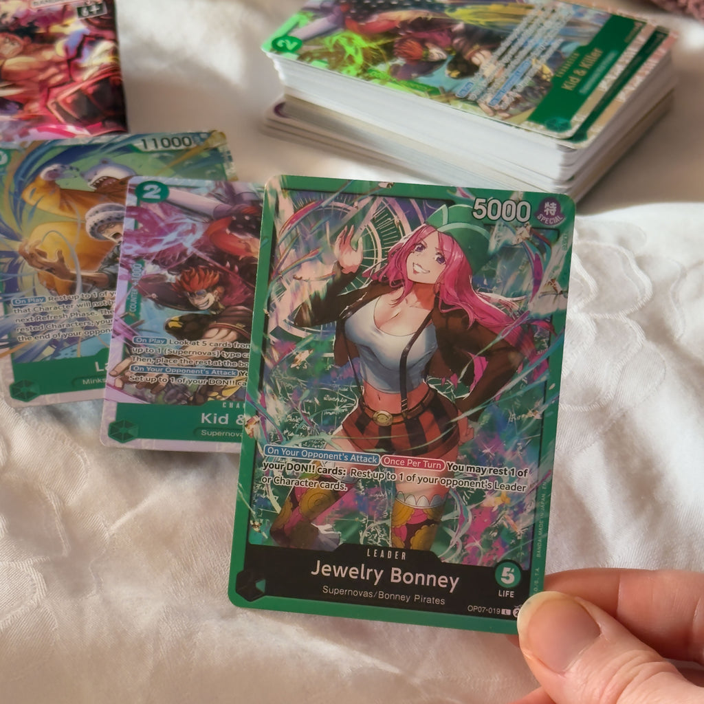 Produktbild One Piece Card Game - Green Jewelry Bonney Starter Deck englische Version